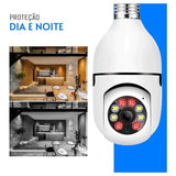 Câmera Inteligente 360° Wi-fi Com Visão Noturna HD